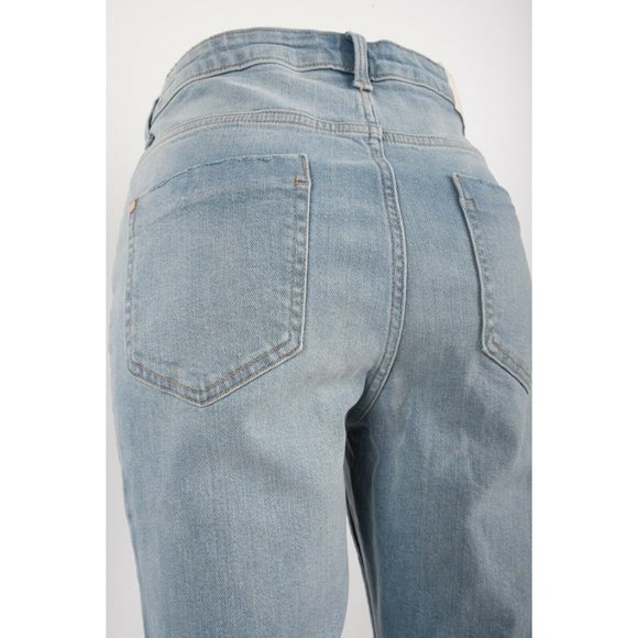 Zara Womens Denim Jeans EU 40 US 8 High Rise Skinny Light Blue 8228/221 NWT - Picture 5 of 8